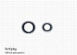 15-32241 Direct Fit A/C Compressor Port Seal Kit, Kit