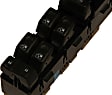 15883323 Front, Driver Side GM Original Equipment Series Window Switch Black