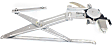 15922914 Front, Driver Side GM Original Equipment Series Power Window Regulator, With Motor