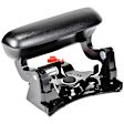2002 GMC Sierra 3500 - Tailgate Handle, 96.0 in. bedlength, Fleetside, Black, Plastic and Steel, Without Key Hole