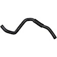 16626M Heater Hose - Black, Rubber, Direct Fit, Sold Individually