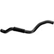 16628M Heater Hose - Black, Rubber, Direct Fit, Sold Individually