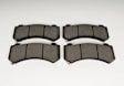 2019 Cadillac ATS - Front Semi-metallic Brake Pad Set, RWD, 18 in. Heavy Duty Front & Rear Disc Brakes With Abs(J6G), Value Added Front Vertical Suspension(VRM), OE Replacement Series