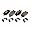171-1205 Front GM Original Equipment Series Semi-metallic Brake Pad Set