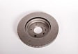 177-1077 Rear, Driver or Passenger Side Brake Disc, Natural Finish, Plain Surface, Vented, GM Original Equipment Series