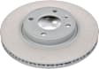 177-1230 Front Brake Disc, Plain Surface, Vented, 4 Lugs, 256.03 mm, 1.4L, 4Cyl, GM Original Equipment Series