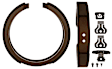 2006 GMC Yukon - Parking Brake Shoe, 2-Wheel Set - Rear