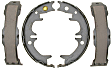 17859B Parking Brake Shoe - Direct Fit, 2-Wheel Set