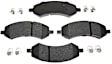 17D1084MHF1 Front Brake Pad Set