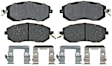 2013 Scion FR-S - Front Hybrid (Ceramic and Semi-Metallic) Brake Pad Set, 2nd Generation