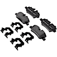 17D1800CHF1 Rear Ceramic Brake Pad Set