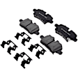17D2374CH Rear Brake Pad Set