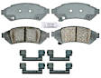 17D1000CH Front DuraStop Series Ceramic Brake Pad Set