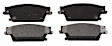 17D1020AM Rear DuraStop Series Semi-metallic Brake Pad Set