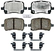 17D1028CH Front DuraStop Series Ceramic Brake Pad Set