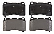 17D1050M Front DuraStop Series Semi-metallic Brake Pad Set