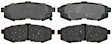17D1073C Rear DuraStop Series Ceramic Brake Pad Set