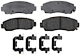 17D1089CHF1 Front Gold Series Ceramic Brake Pad Set