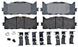 2014 Toyota Avalon - Front Hybrid (Ceramic and Semi-Metallic) Brake Pad Set