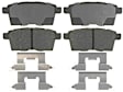 Rear DuraStop Series Ceramic Brake Pad Set