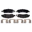 17D1363ACH Front Professional Series Ceramic Brake Pad Set