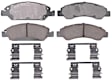 17D1363CHF1 Front Professional Series Ceramic Brake Pad Set