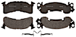 17D153MH Front Advantage Series Semi-metallic Brake Pad Set