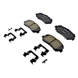 17D1623CHF1 Front Gold Series Ceramic Brake Pad Set