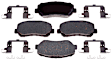 17D1640ACH Front Professional Series Ceramic Brake Pad Set