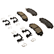 2020 Infiniti QX50 - Front Ceramic Brake Pad Set, 2.0L 4Cyl, 2nd Generation, Copper Free Friction Formula; From 05/2020, Gold Series