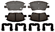 2019 Chevrolet Volt - Front Ceramic Brake Pad Set, Gold Series