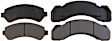 17D184MH Professional Series Semi-metallic Brake Pad Set