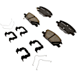 17D1913CHF1 Front Hybrid (Ceramic and Semi-Metallic) Brake Pad Set