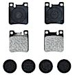 17D603M Rear DuraStop Series Semi-metallic Brake Pad Set