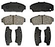 17D617C Front DuraStop Series Ceramic Brake Pad Set