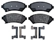 17D699MH Front DuraStop Series Semi-metallic Brake Pad Set