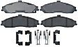 17D731CH Front DuraStop Series Ceramic Brake Pad Set