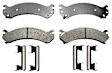 2006 GMC Savana 3500 - Front Semi-metallic Brake Pad Set, 4.8L 8Cyl, DuraStop Series