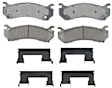 2004 Chevrolet Silverado 1500 - Front Ceramic Brake Pad Set, 2nd Generation, Professional Series
