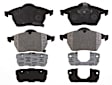 2004 Saab 9-5 - Front Semi-Metallic Brake Pad Set, Rotor Diameter 288 MM, DuraStop Series