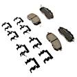 2008 Nissan Altima - Front Ceramic Brake Pad Set, Gold Series