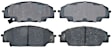 17D829C Front DuraStop Series Ceramic Brake Pad Set