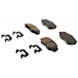 17D914ACHF1 Front Gold Series Ceramic Brake Pad Set
