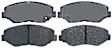 2006 Honda Accord - Front Ceramic Brake Pad Set, 2.4L 4Cyl, Gold Series