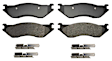 17D966MH Front DuraStop Series Semi-metallic Brake Pad Set