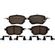 2005 Nissan Altima - Front Brake Pad Set, FWD, OE Equipped with Ceramic Pads, Advantage Series