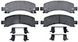 2006 Chevrolet Suburban 1500 - Rear Ceramic Brake Pad Set, 5.3L 8Cyl, RWD, OE Equipped with Ceramic Pads, DuraStop Series
