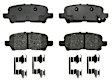 17D999MH Rear DuraStop Series Semi-metallic Brake Pad Set
