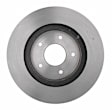 1963 Chevrolet Corvette - Front, Driver or Passenger Side Brake Disc, Natural Finish, Plain Surface, 5.3L 8Cyl, DuraStop Series