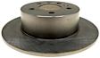 18A1091A Rear Brake Disc, Plain Surface, Solid,, Advantage Series